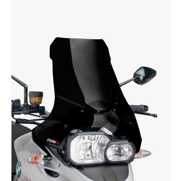 Puig Puig touring screen | black (opaque) | bmw f 700 gs 2012>2017